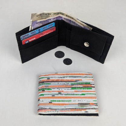Upcycled Handcrafted Wallet (W0226-004) PS_W