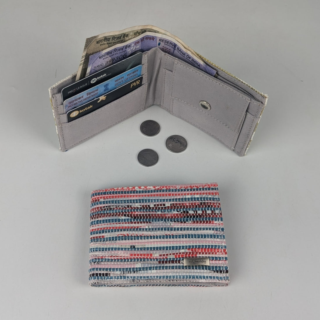Upcycled Handcrafted Wallet (W0525-008) PS_W
