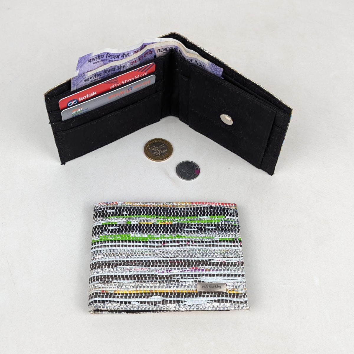 Upcycled Handcrafted Wallet (W0726-011) 