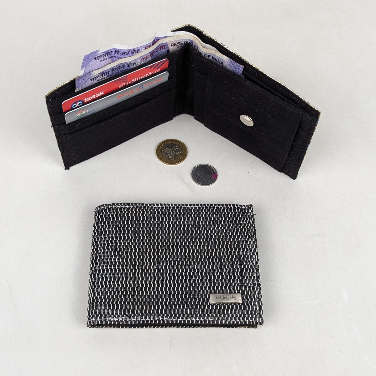 Upcycled Handcrafted Wallet (W0726-013) 