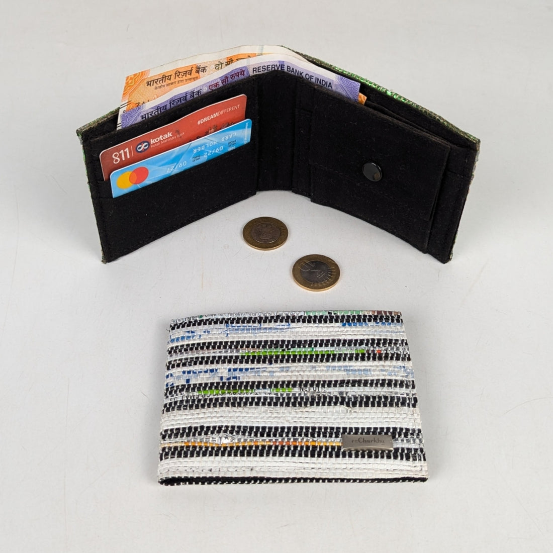 Upcycled Handcrafted Wallet (W1025-008) PS_W