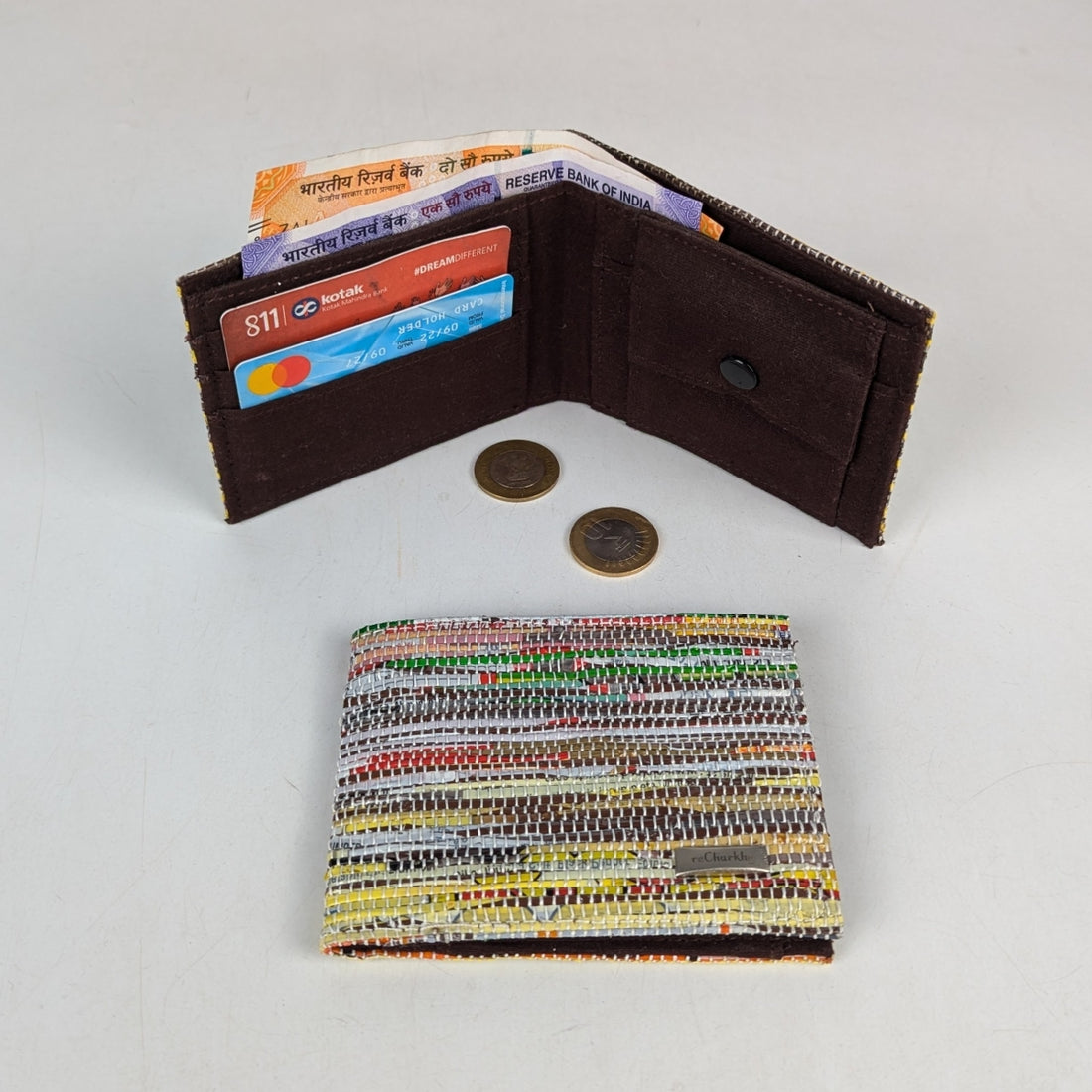 Upcycled Handcrafted Wallet (W1025-011) PS_W