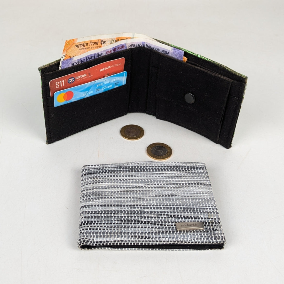 Upcycled Handcrafted Wallet (W1025-012) PS_W