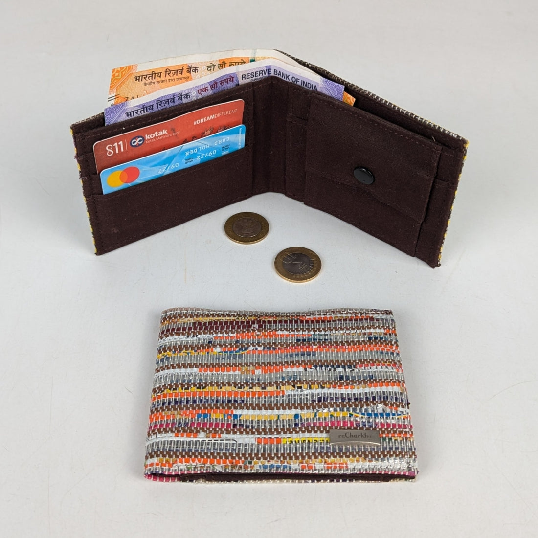 Upcycled Handcrafted Wallet (W1025-016) PS_W
