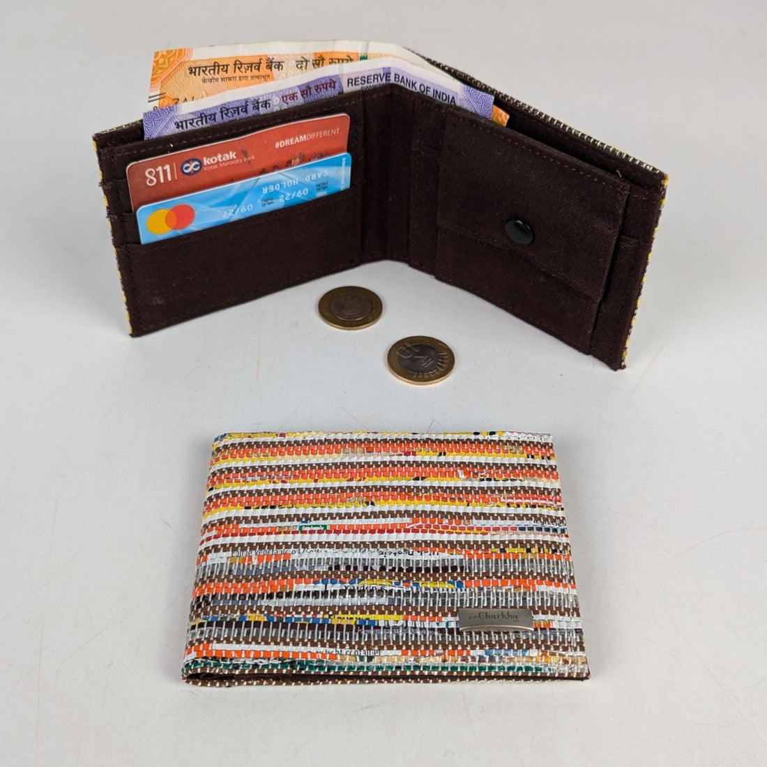 Upcycled Handcrafted Wallet (W1025-019) PS_W