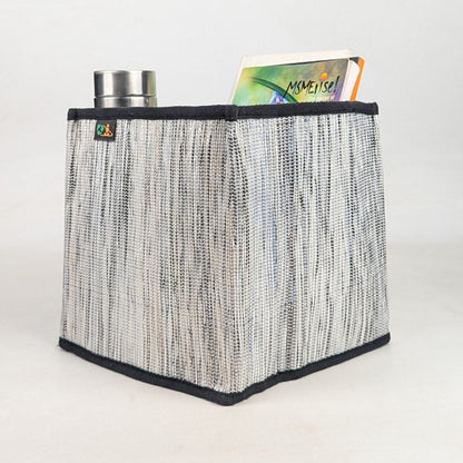 Upcycled Handwoven Collapsible Storage Basket Medium (CSBM0526-002) PS_W 