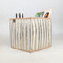 Upcycled Handwoven Collapsible Storage Basket Medium (CSBM0526-010) PS_W 