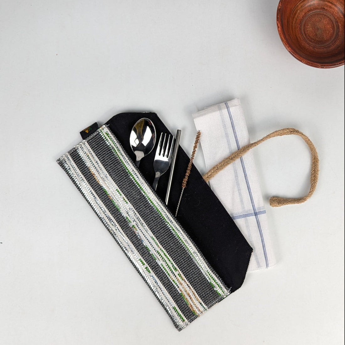 Upcycled Handwoven Cutlery Kit (CK0126-001) PS_W