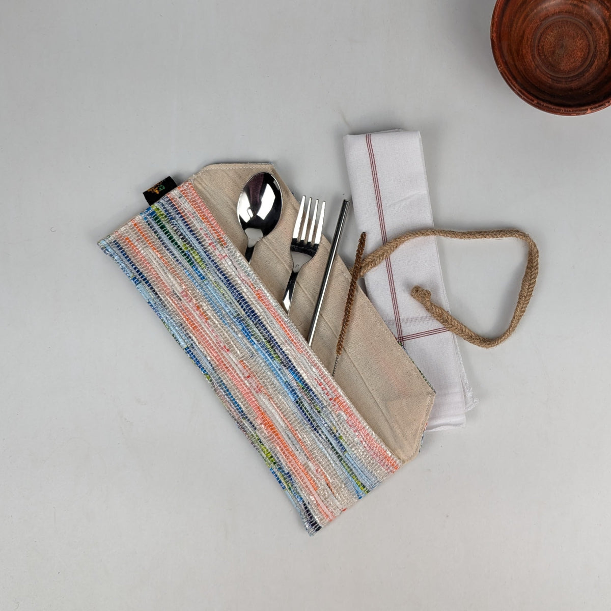 Upcycled Handwoven Cutlery Kit (CK0226-001) PS_W