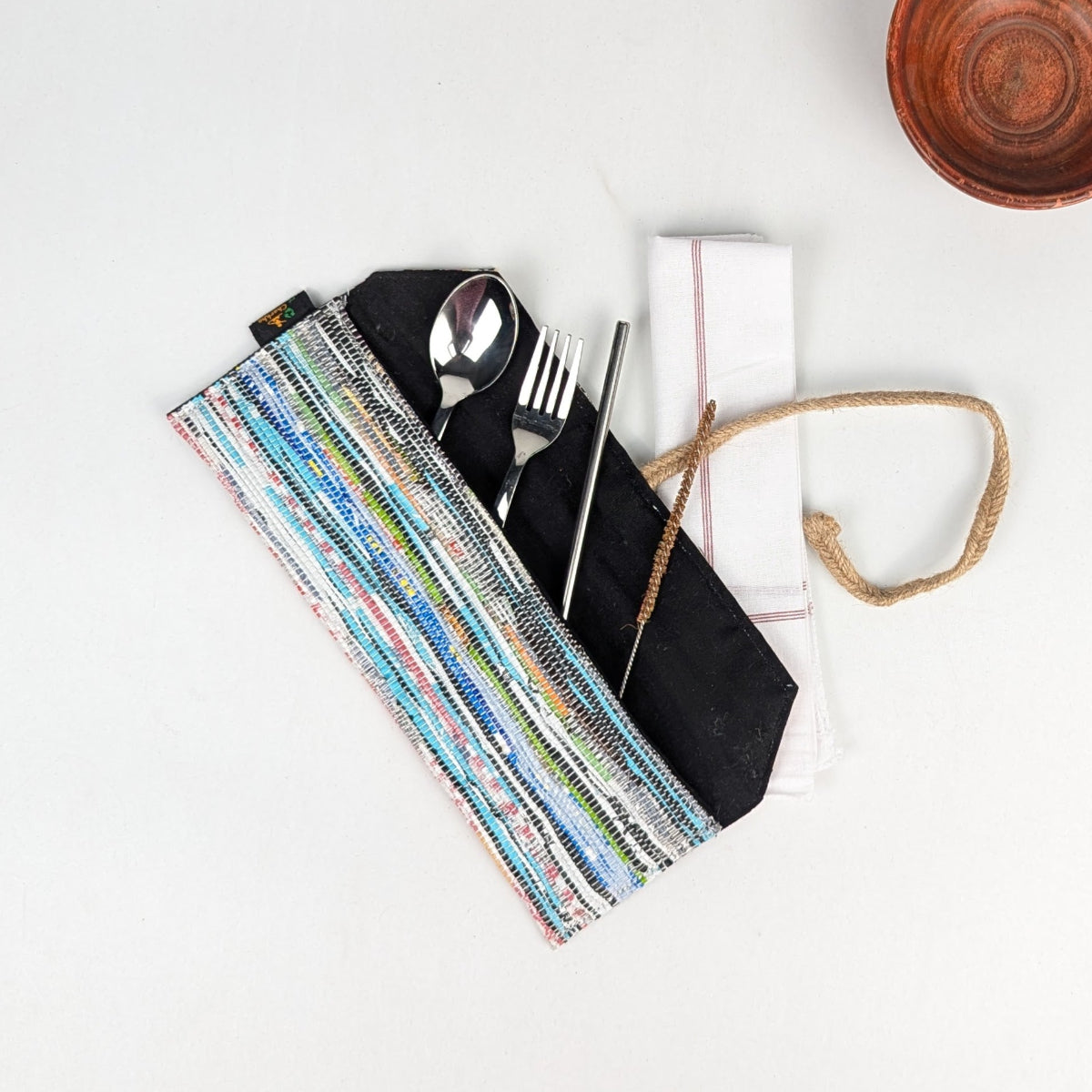 Upcycled Handwoven Cutlery Kit (CK0226-007) PS_W