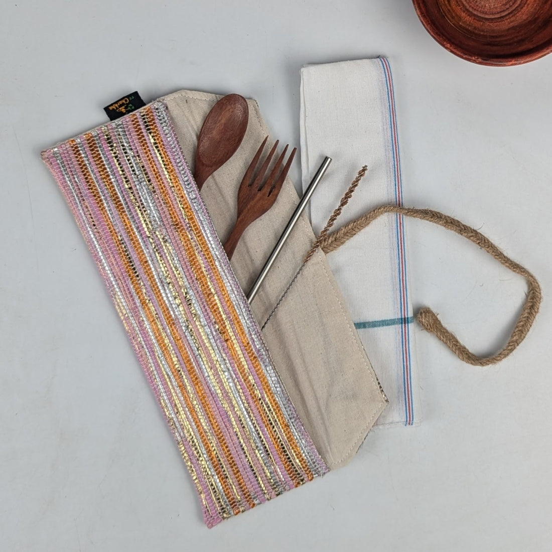 Upcycled Handwoven Cutlery Kit (CK0525-004) PS_W
