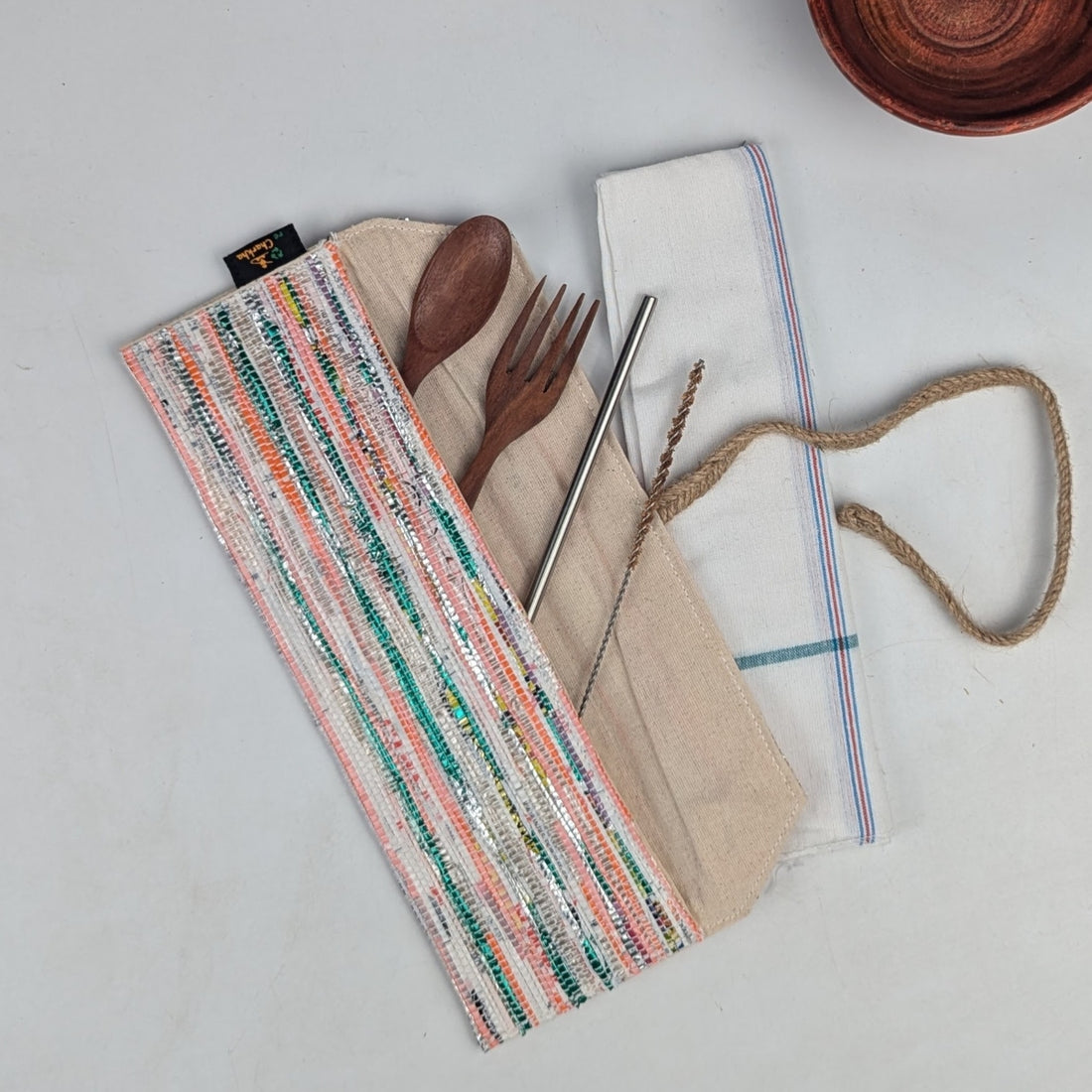Upcycled Handwoven Cutlery Kit (CK0525-005) PS_W