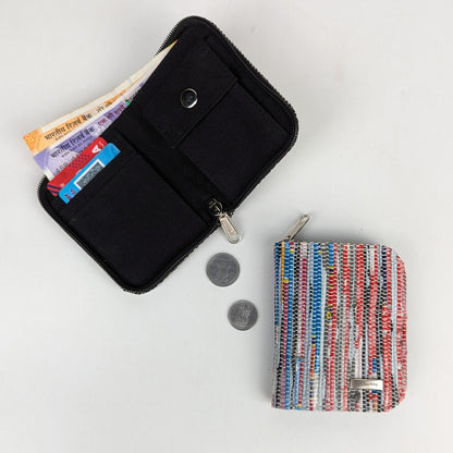 Upcycled Handwoven D Wallet (DW1225-020) PS_W