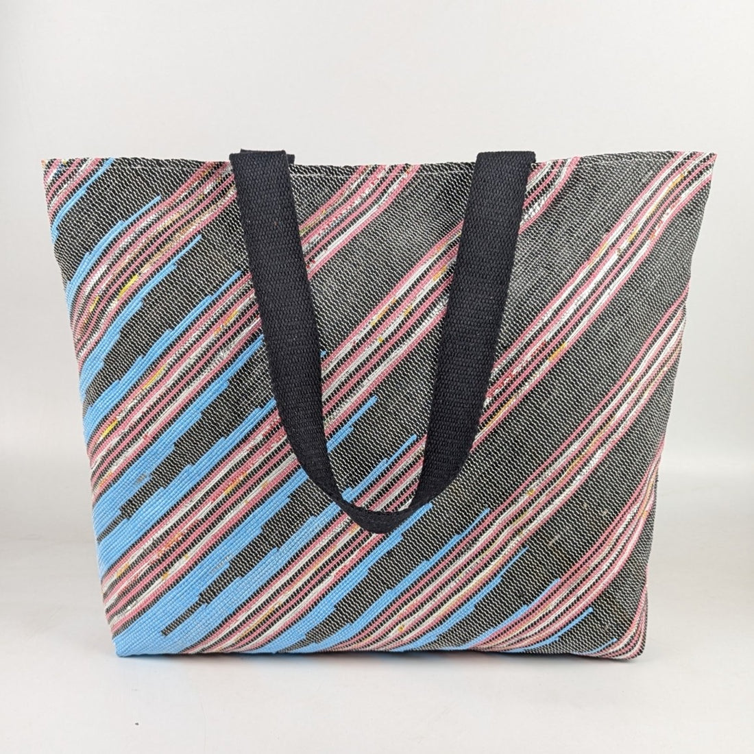 Upcycled Handwoven Designer Beach Bag (BBD0425-003) PS_W
