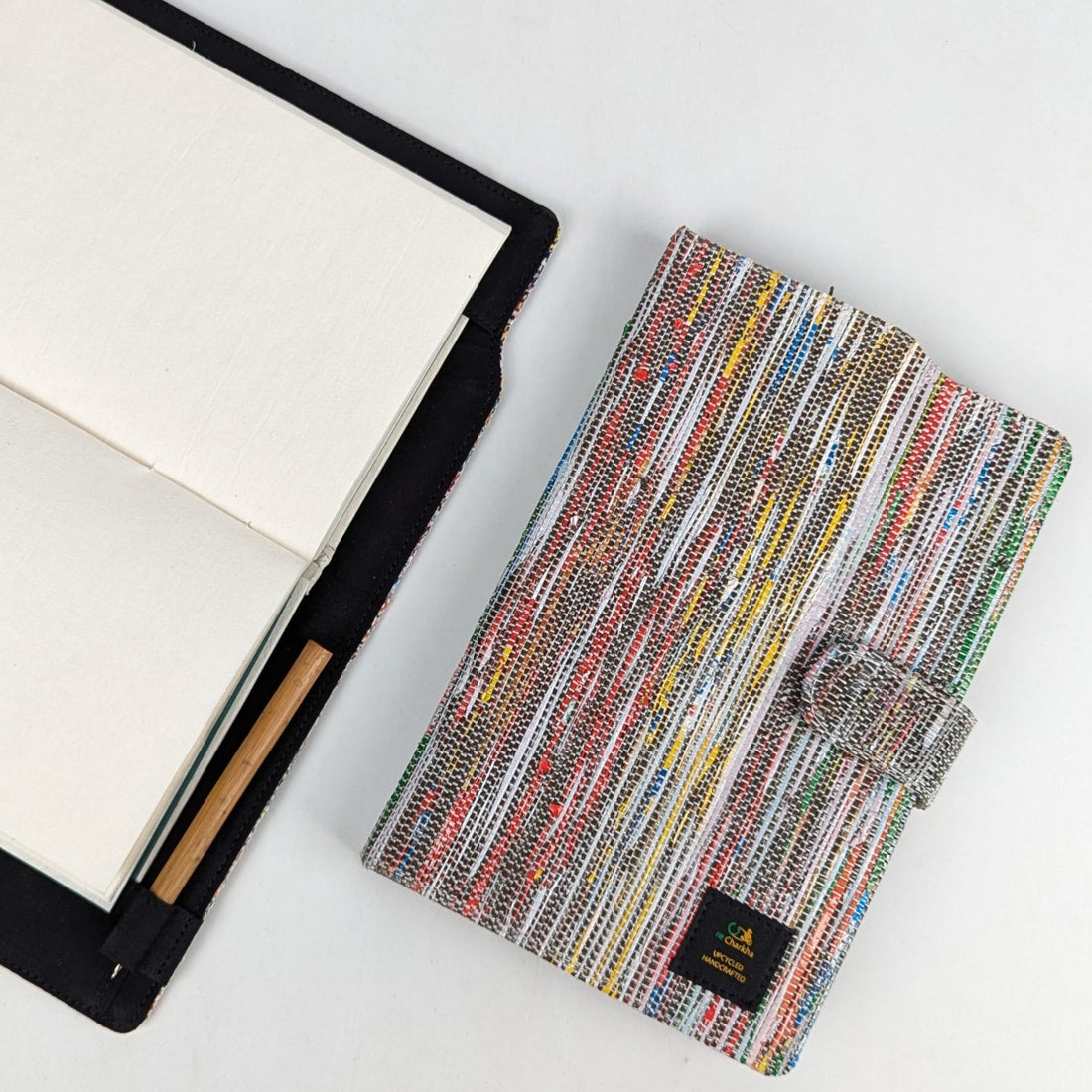 Upcycled Handwoven Executive Diary Cover (EDC0126-004) PS_W