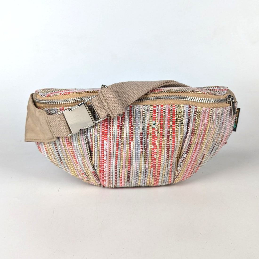 Upcycled Handwoven Fanny Pack (FP0525-012) PS_W