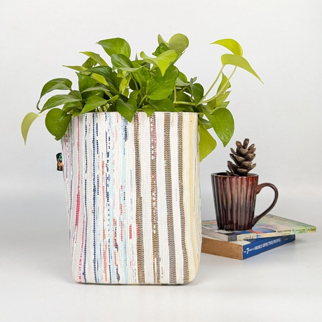 Upcycled Handwoven Grow Pot Big (GPB0424-005)