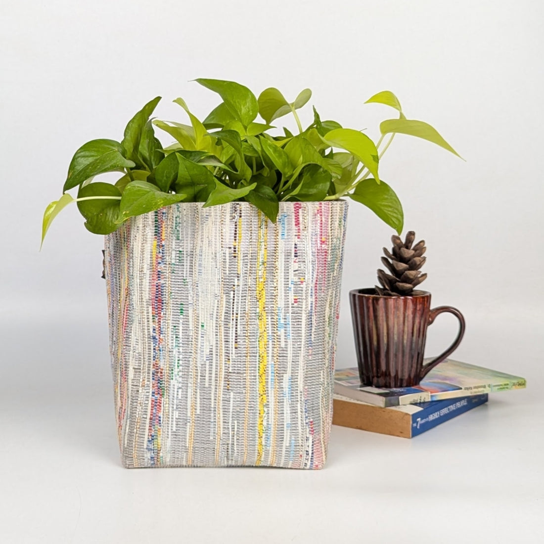 Upcycled Handwoven Grow Pot Big (GPB0424-006)