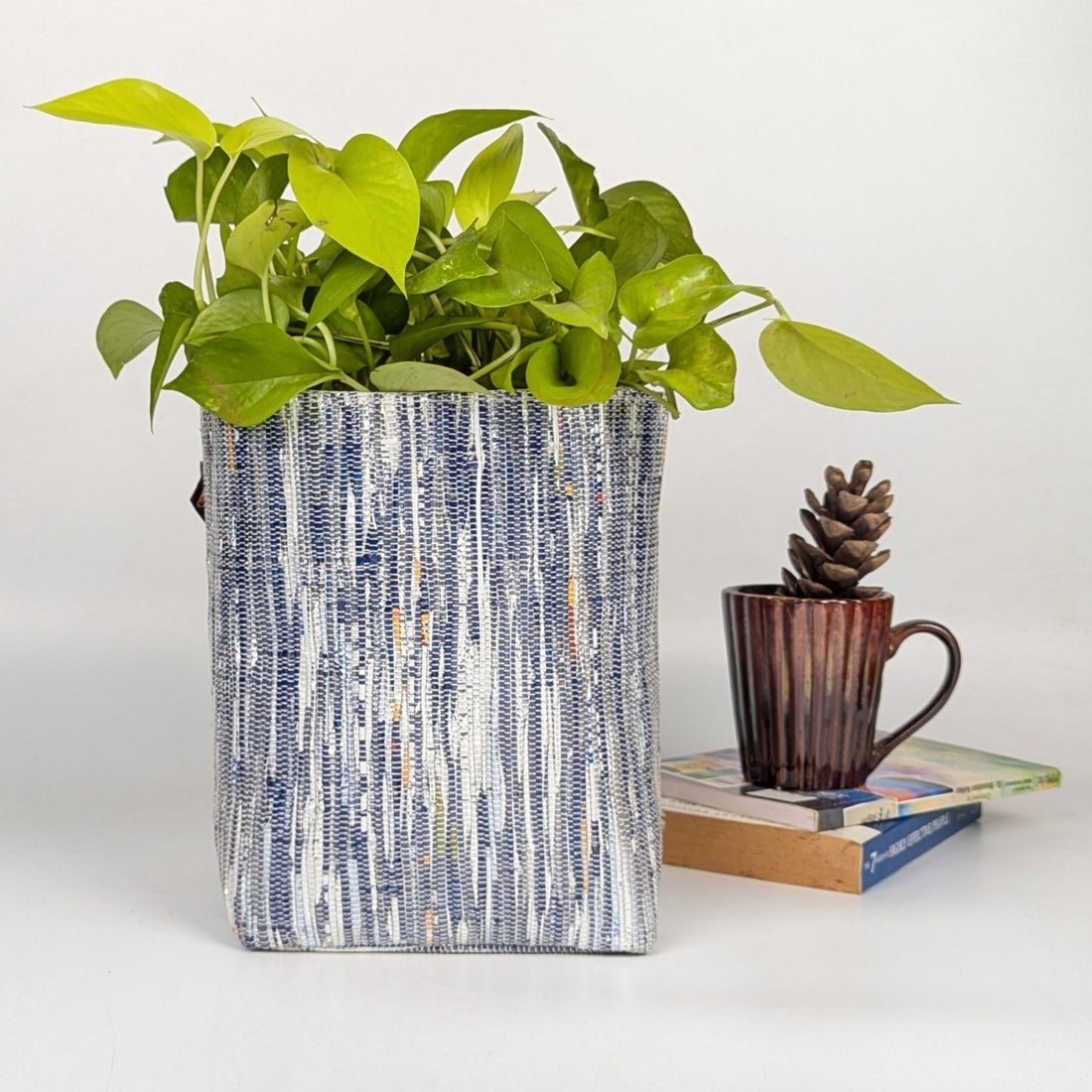 Upcycled Handwoven Grow Pot Big (GPB0725-006) PS_W
