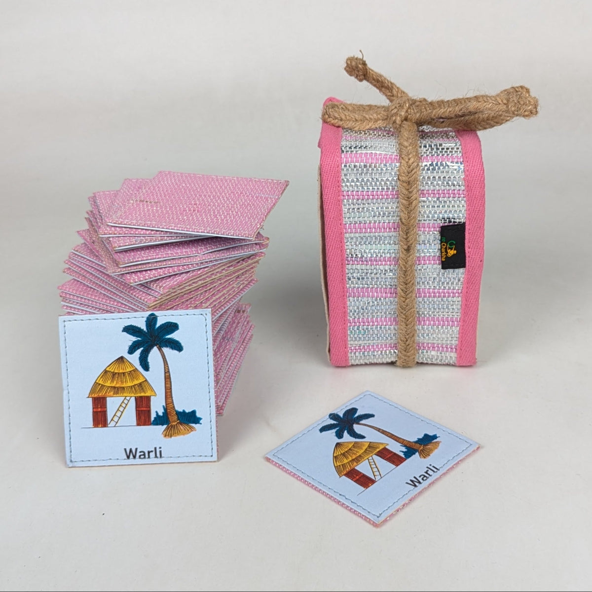 Upcycled Handwoven Memory Game (MG0226-007) PS_W