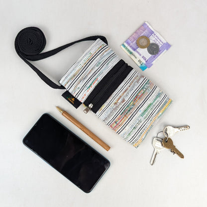 Upcycled Handwoven Mobile Sling (MSL0526-022) PS_W 