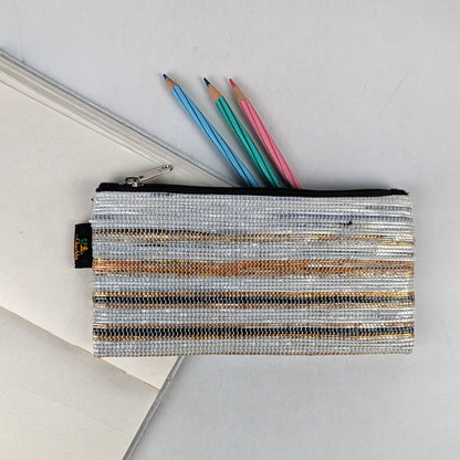 Upcycled Handwoven Pencil Pouch (PP1025-003) PS_W