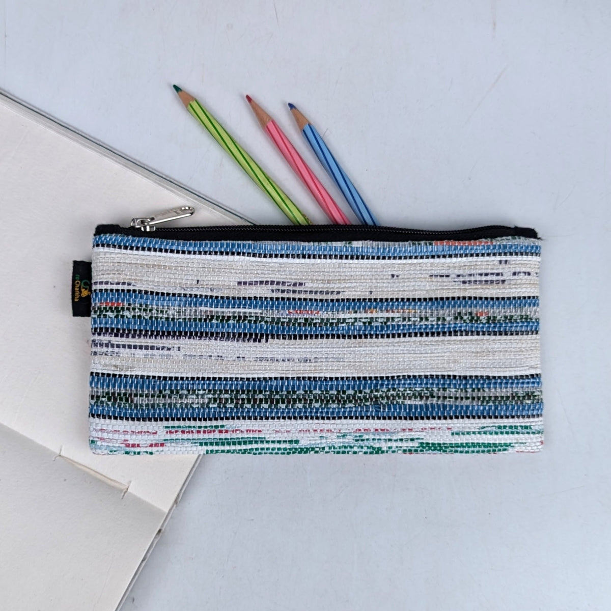 Upcycled Handwoven Pencil Pouch (PP1125-018) PS_W