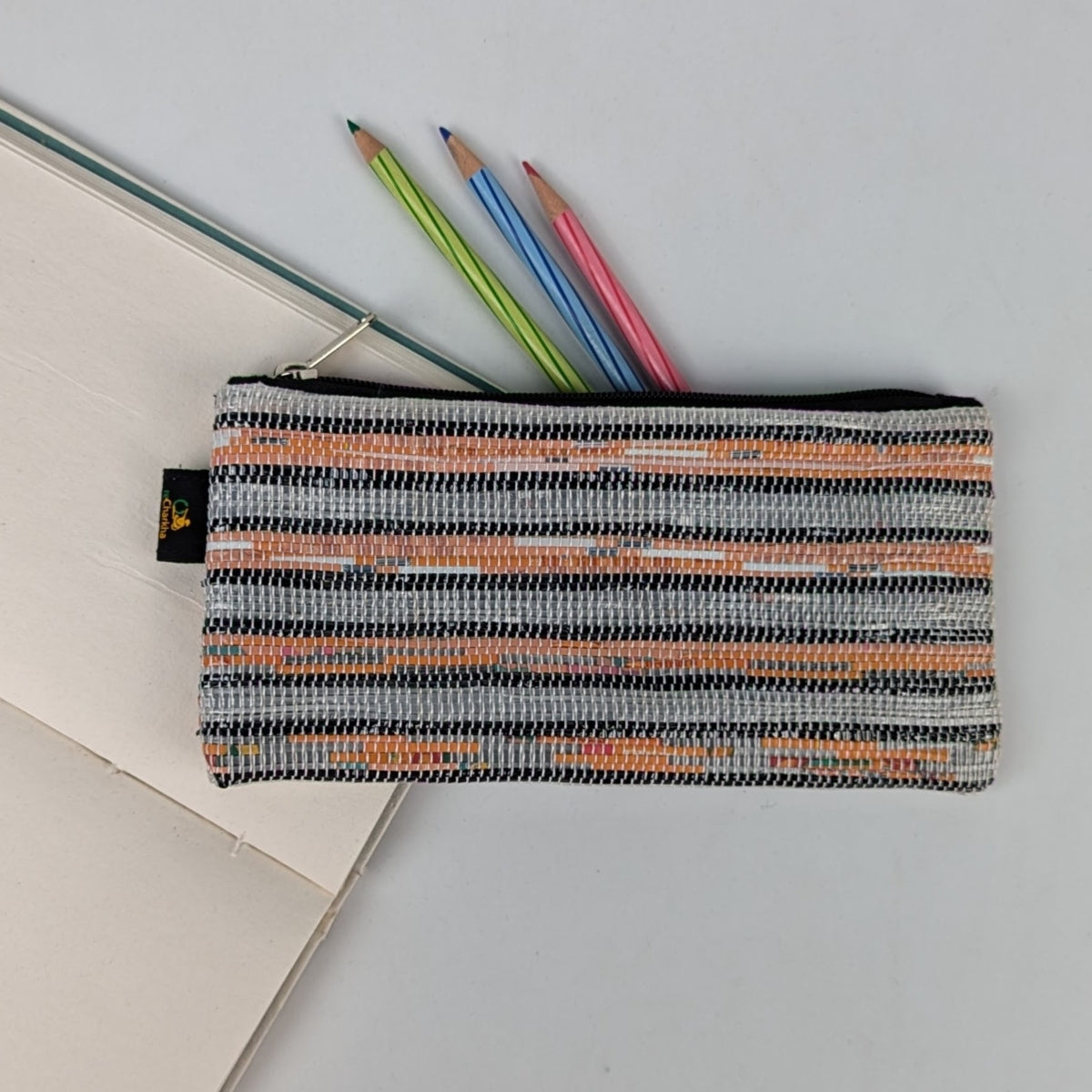 Upcycled Handwoven Pencil Pouch (PP1225-006) PS_W