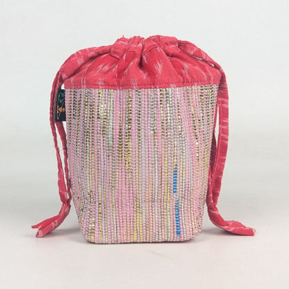 Upcycled Handwoven Potli Bag (P0126-001) PS_W