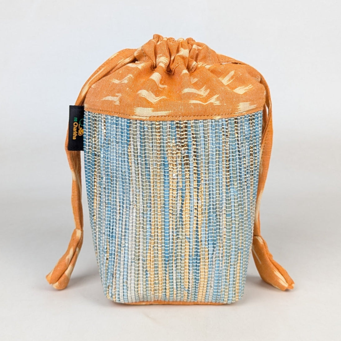 Upcycled Handwoven Potli Bag (P0326-004) PS_W