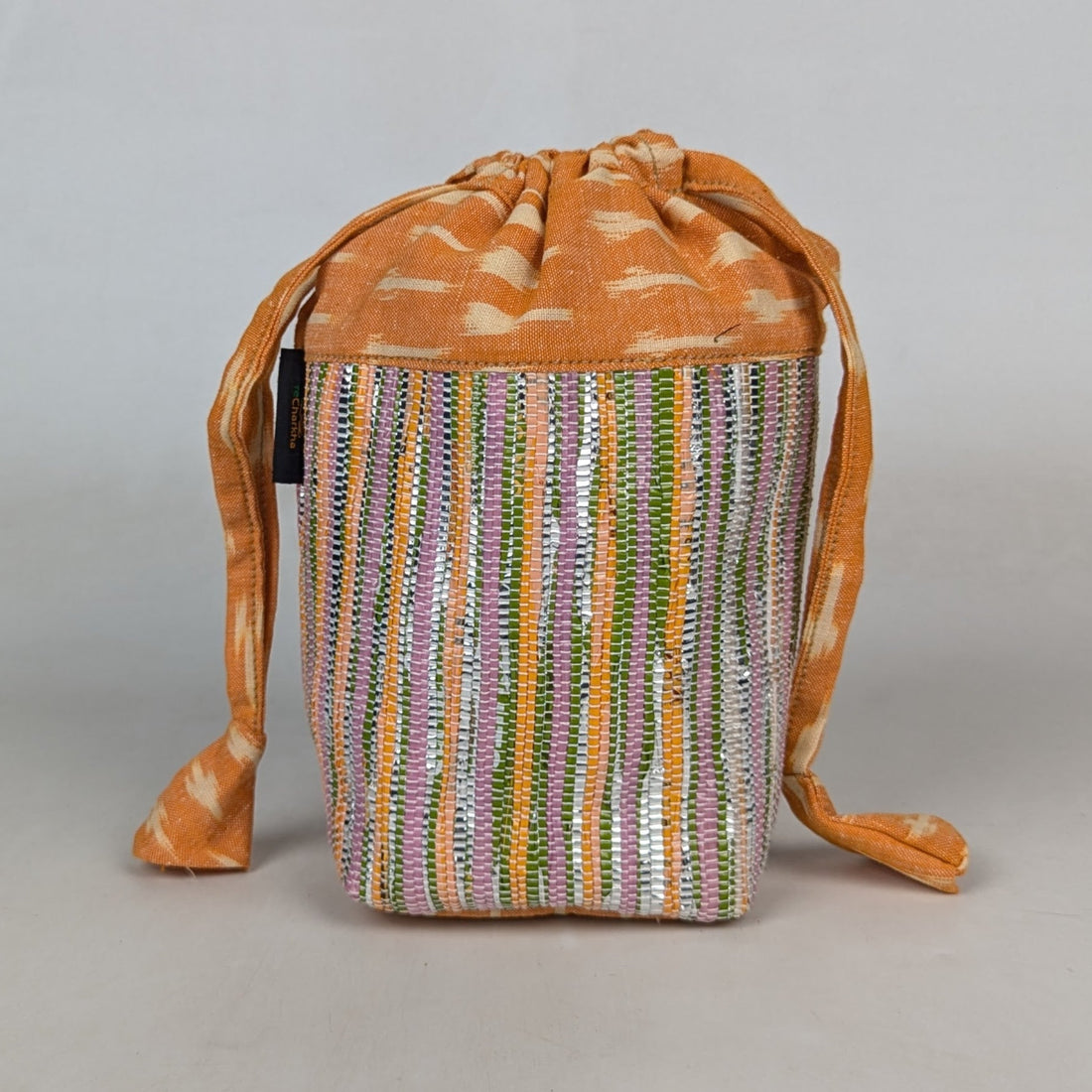 Upcycled Handwoven Potli Bag (P0326-006) PS_W