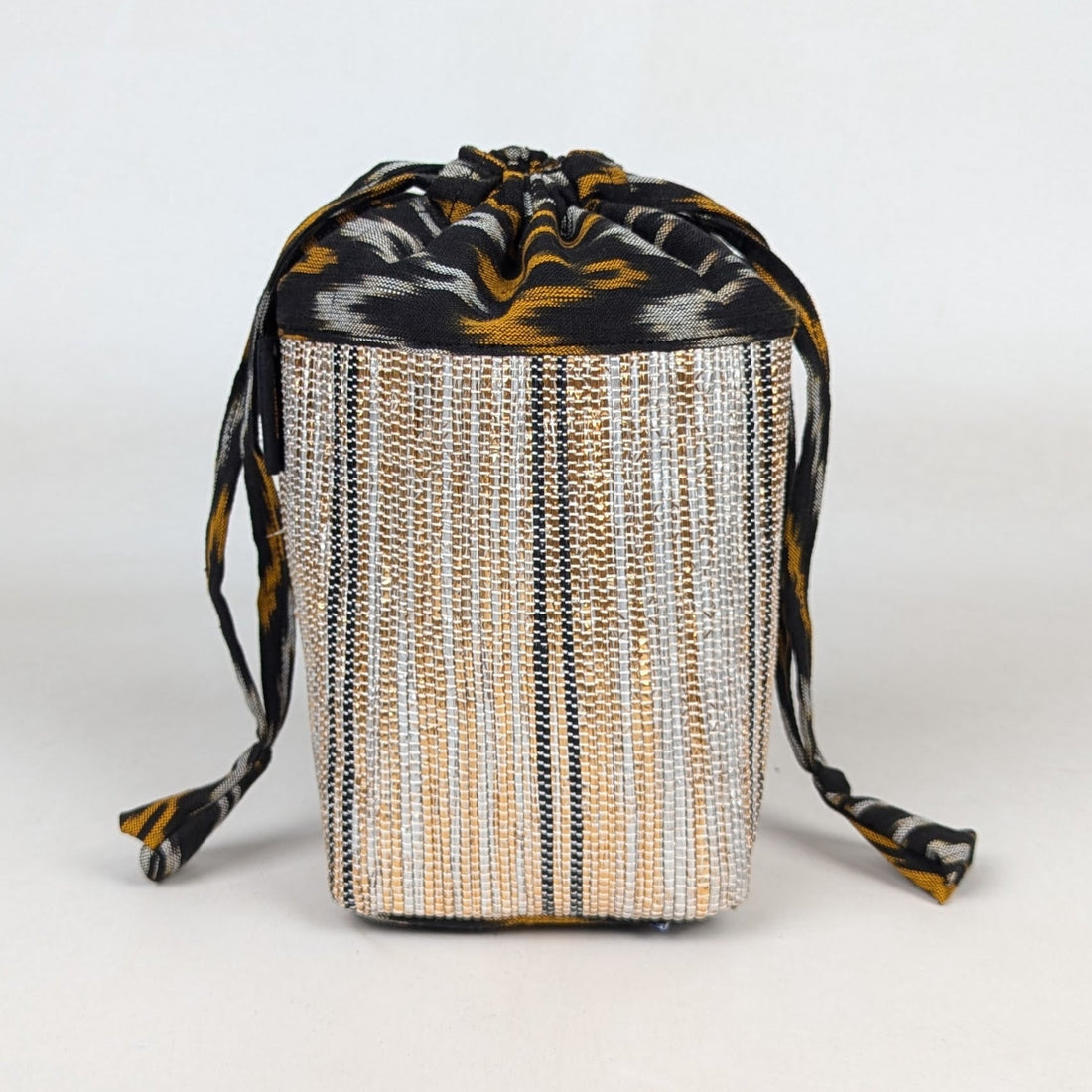 Upcycled Handwoven Potli Bag (P0326-009) PS_W
