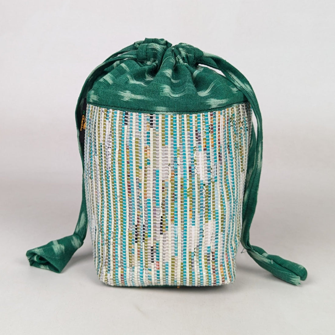 Upcycled Handwoven Potli Bag (P0326-015) PS_W