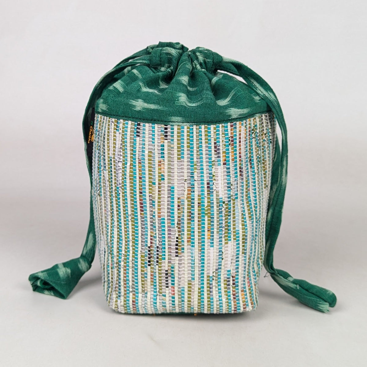 Upcycled Handwoven Potli Bag (P0326-015) PS_W