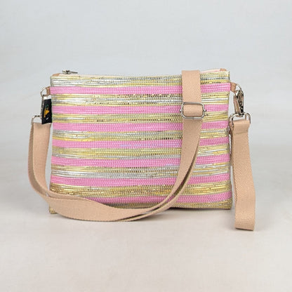Upcycled Handwoven Sling Bag (SI0626-005) PS_W 