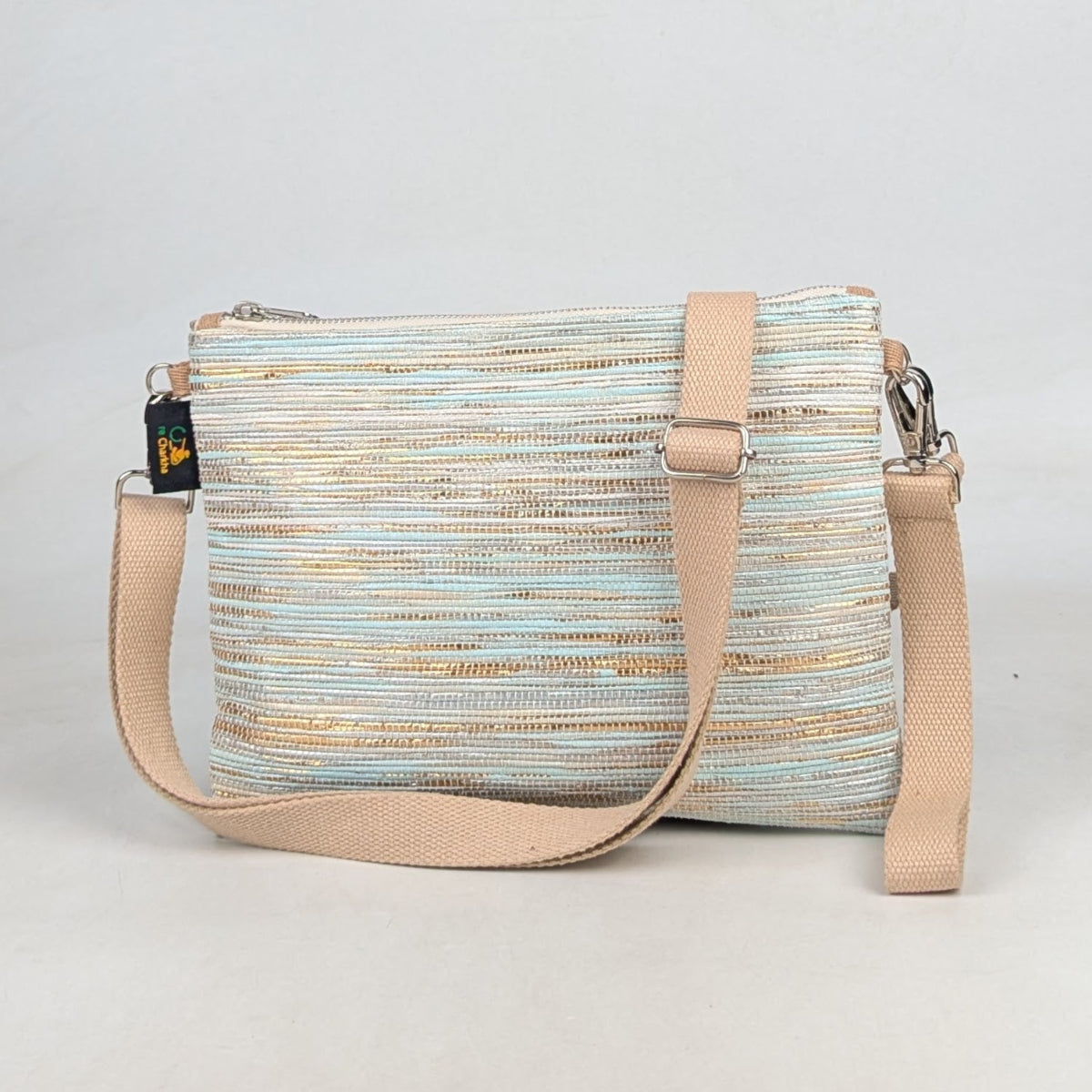 Upcycled Handwoven Sling Bag (SI0626-010) PS_W 