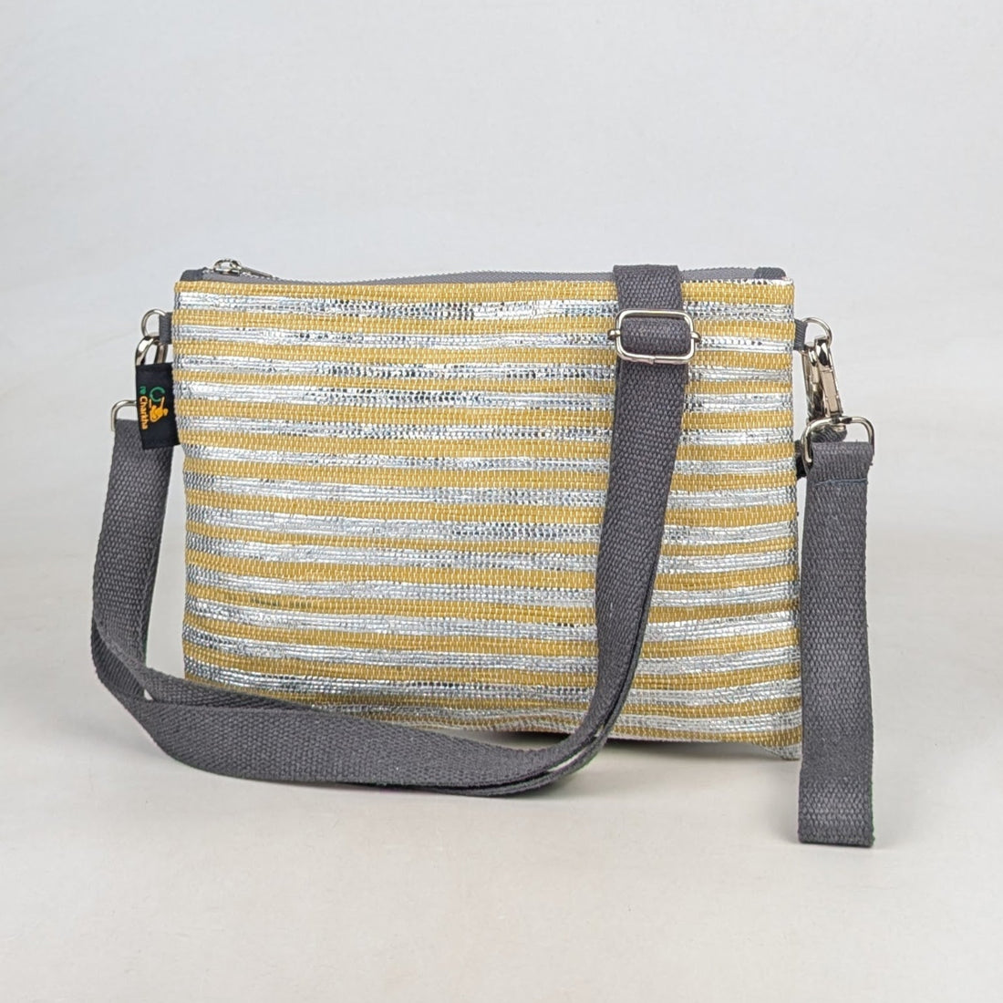 Upcycled Handwoven Sling Bag (SI0626-013) PS_W 