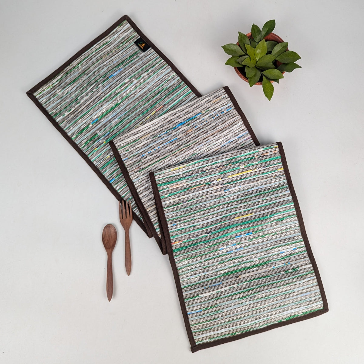 Upcycled Handwoven Table Runner (TR0126-006) PS_W