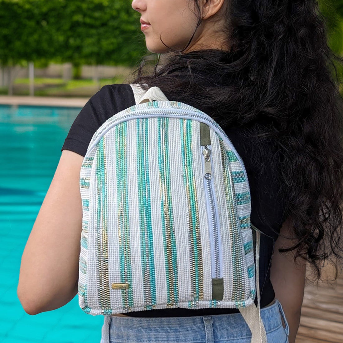 Upcycled Handcrafted Bug Pack (BPK0525-007) PS_W