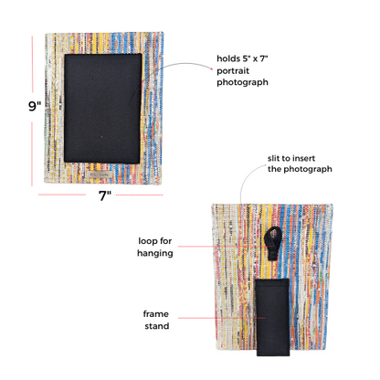 Upcycled Handwoven Frame It (FI0625-010) PS_W